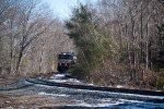 NS 6952 coming around the bend.